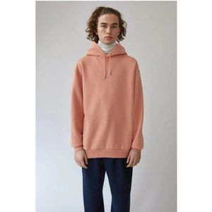 Acne Studios Fala Oversized Hooded Sweatshirt / Size XS / Pale Pink Fleece